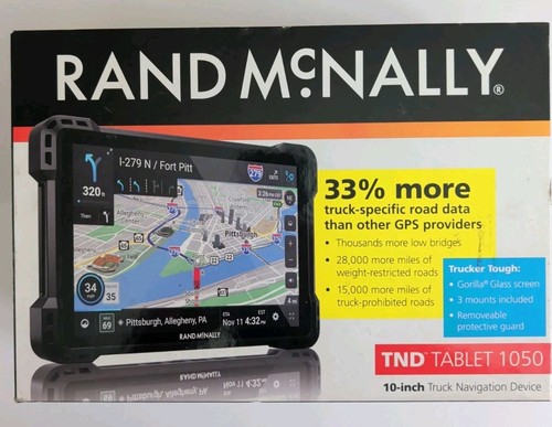 Rand mcnally tnd 1050 - tnd,